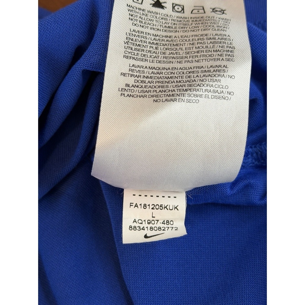 Nike Duke Blue Devils University Long Sleeve Shirt NCAA Black Men's Size Large L - Picture 12 of 12